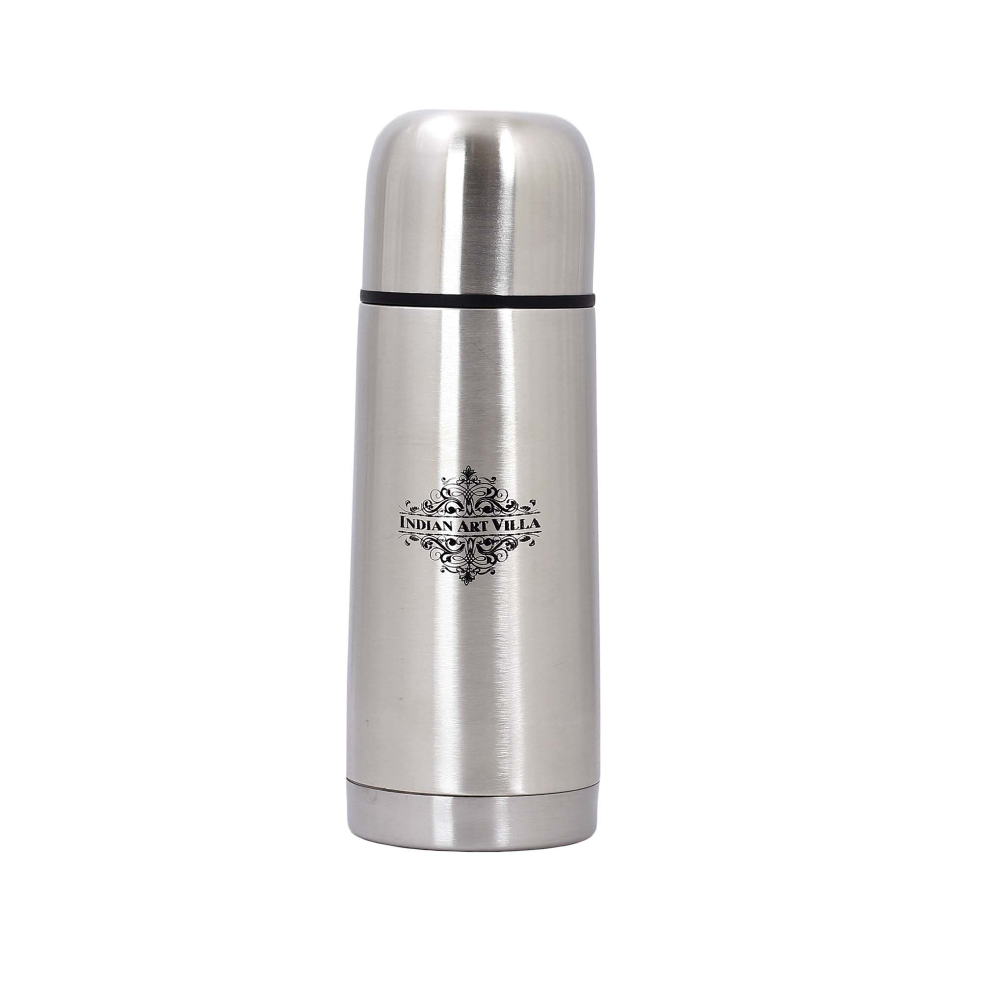 Pure Stainless Steel Insulated Vaccum Bottle With Flip Lid