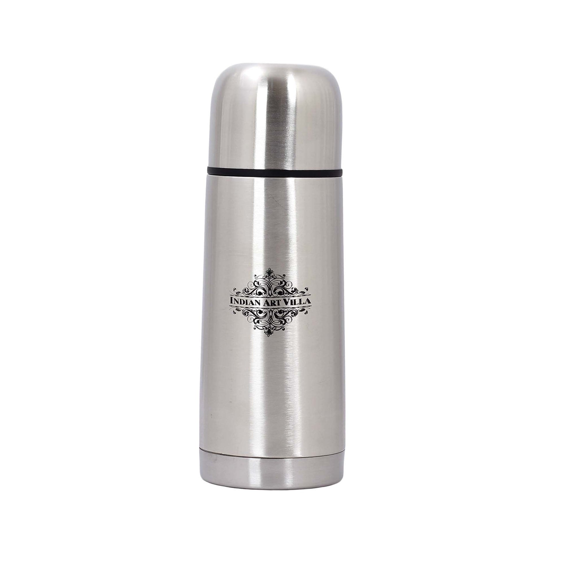 Pure Stainless Steel Insulated Vaccum Bottle With Flip Lid