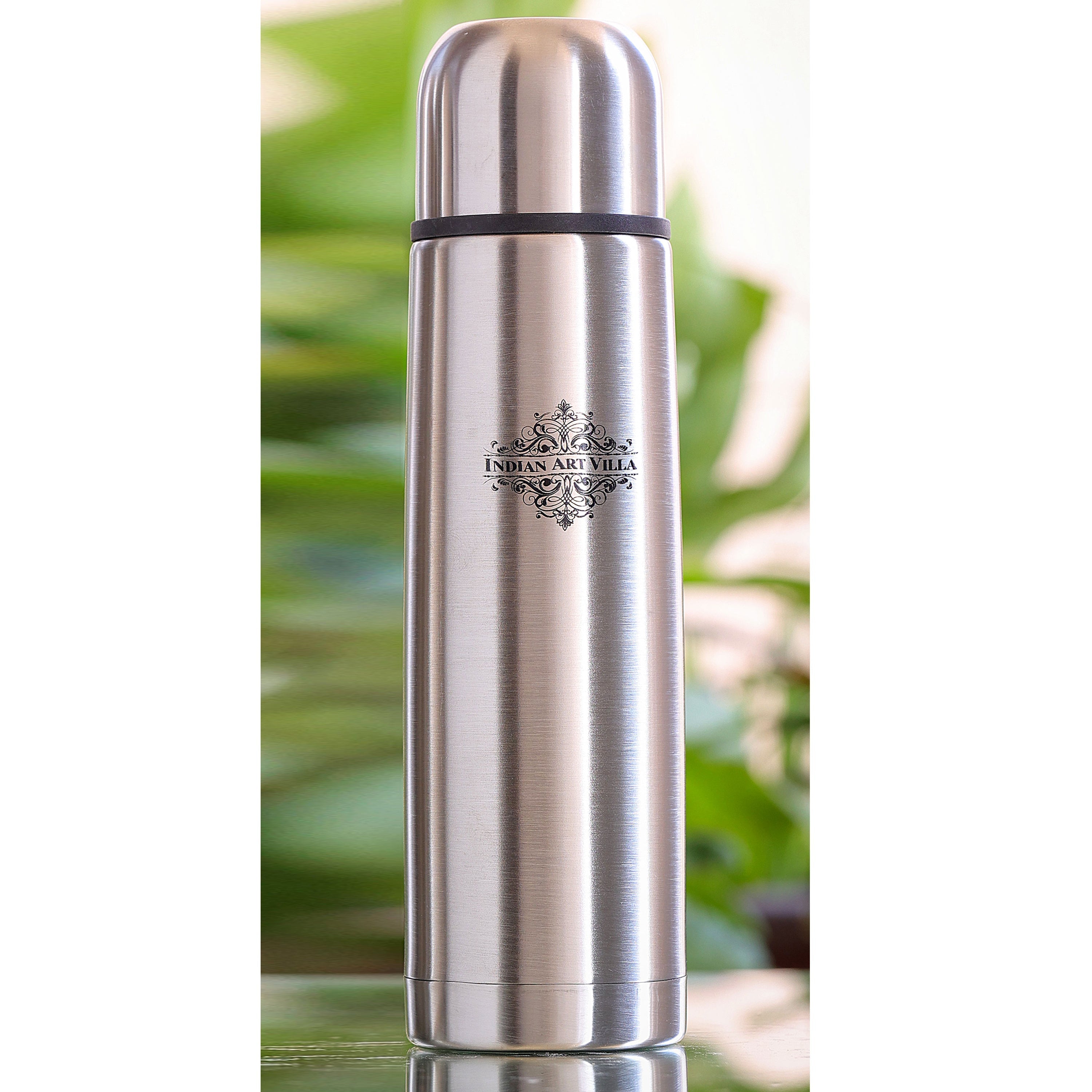 Pure Stainless Steel Insulated Vaccum Bottle With Flip Lid