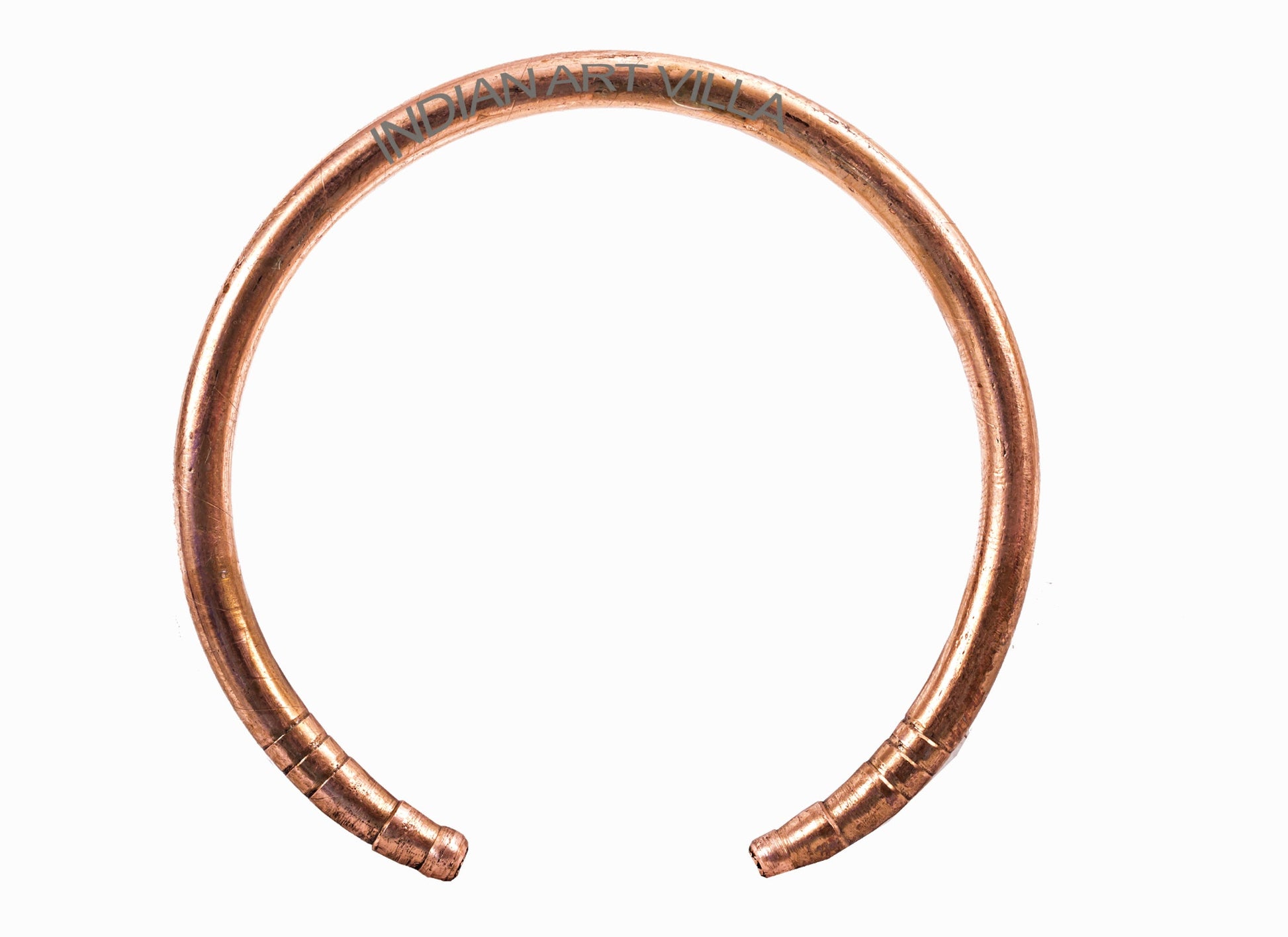Copper Round Open Mouth Kada