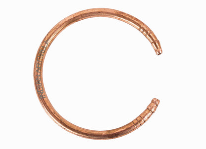Copper Round Open Mouth Kada