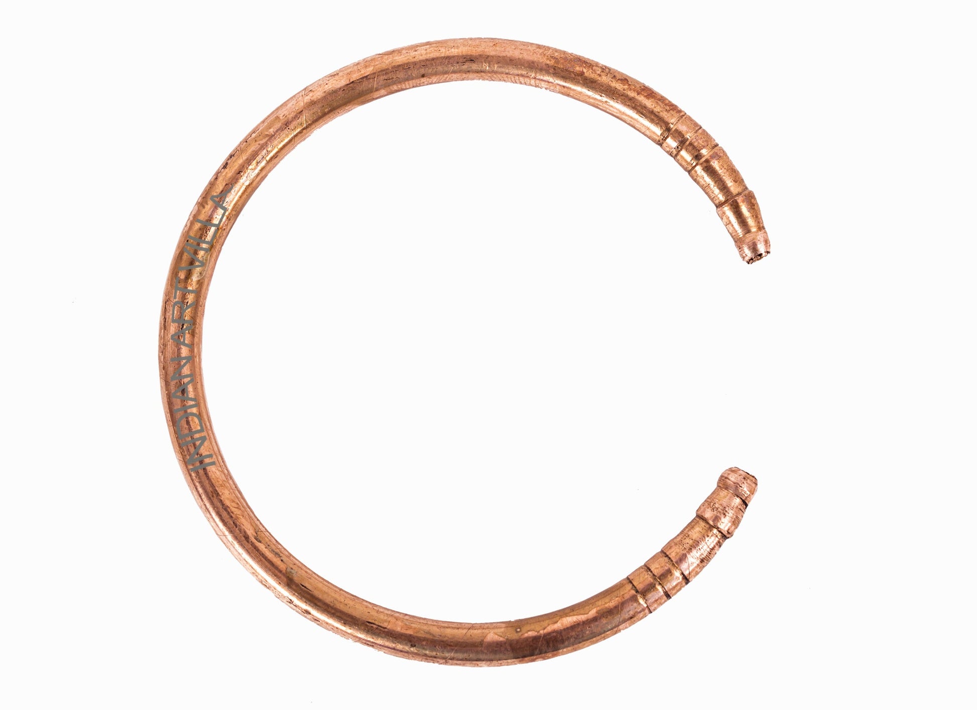 Copper Round Open Mouth Kada