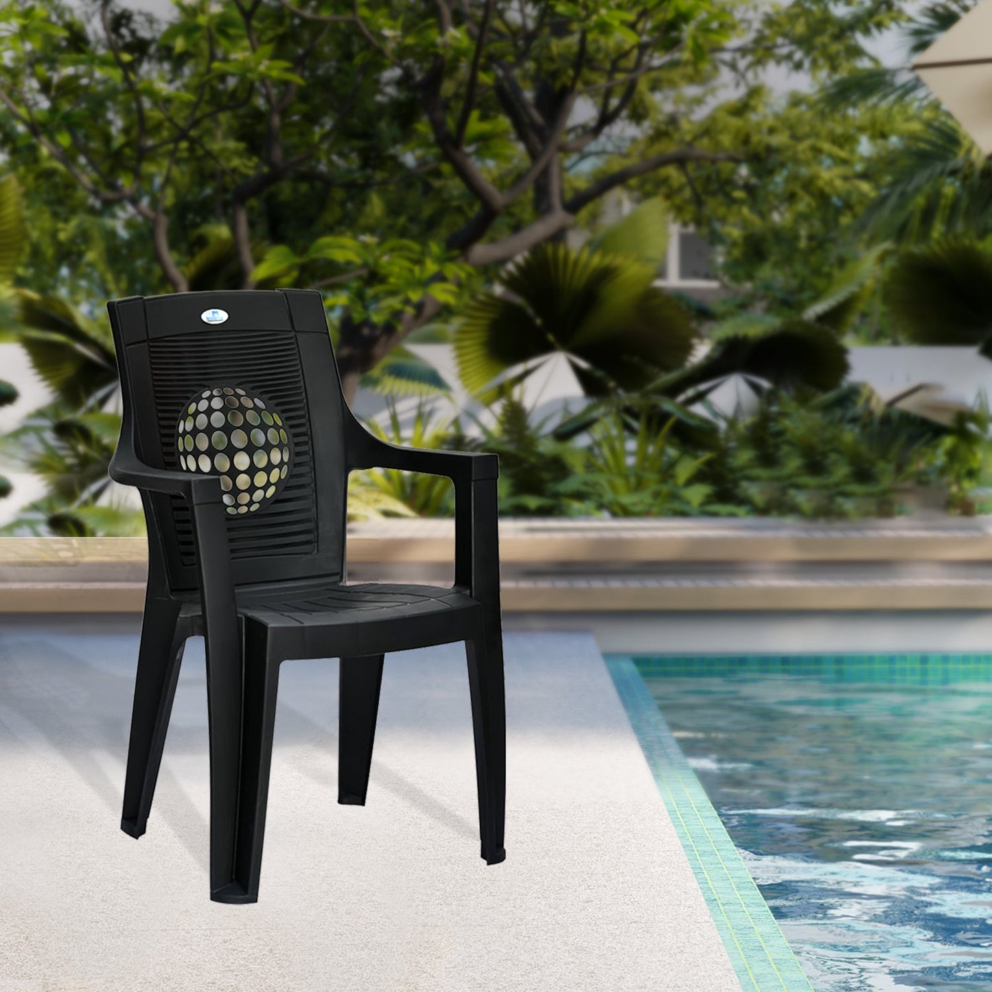 Nilkamal Globe Plastic Arm Chair