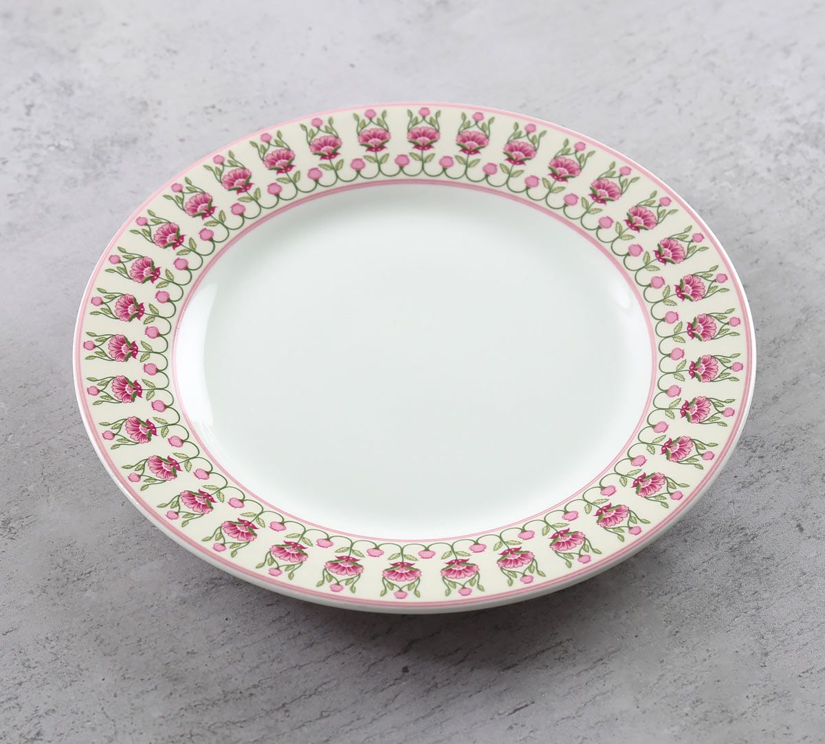 India Circus Rose Mallow Moscheutos Side Plate 7" 1 Piece