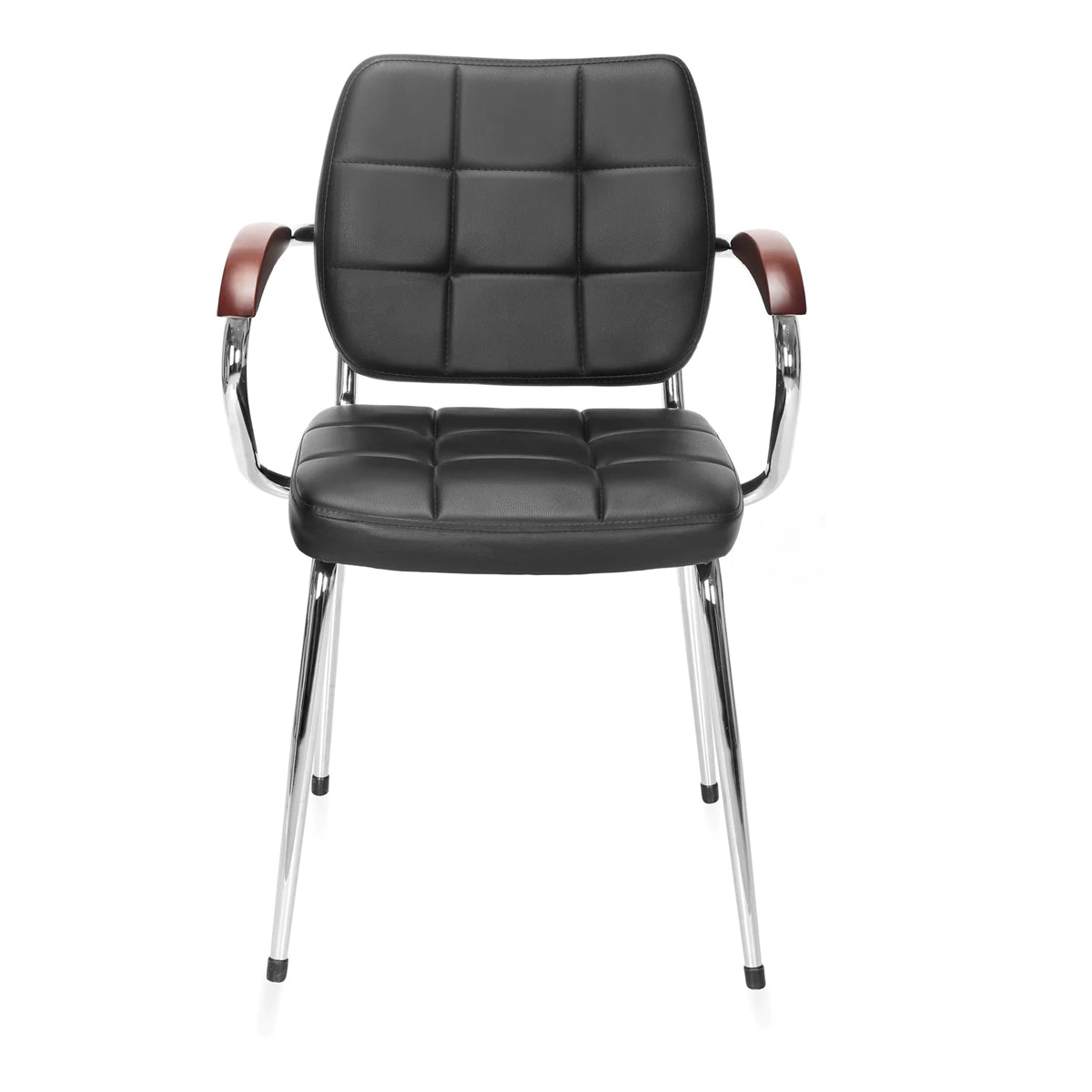 Nilkamal Chopper Visitor Chair (Black)