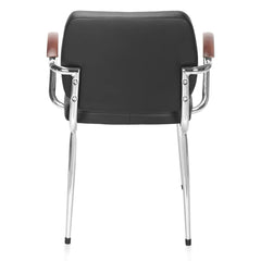 Nilkamal Chopper Visitor Chair (Black)