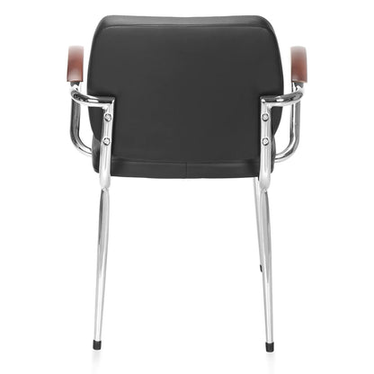 Nilkamal Chopper Visitor Chair (Black)