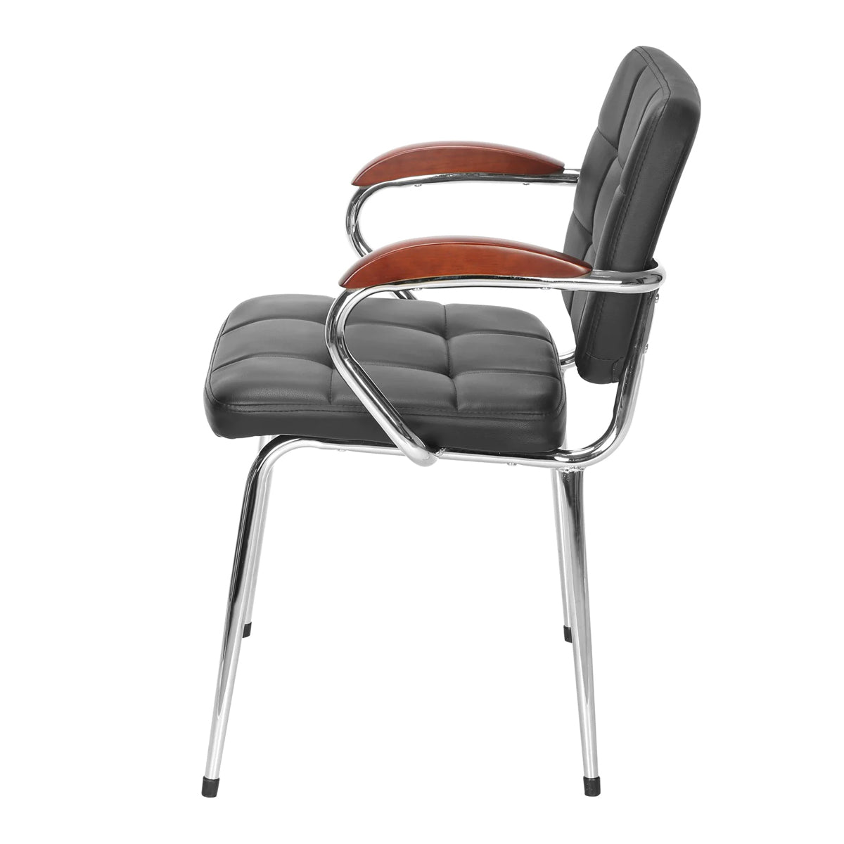 Nilkamal Chopper Visitor Chair (Black)