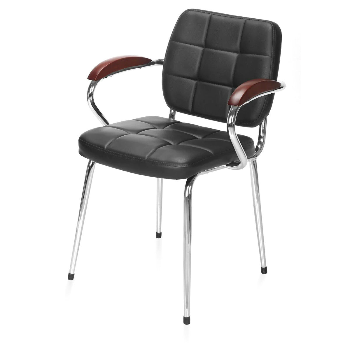 Nilkamal Chopper Visitor Chair (Black)