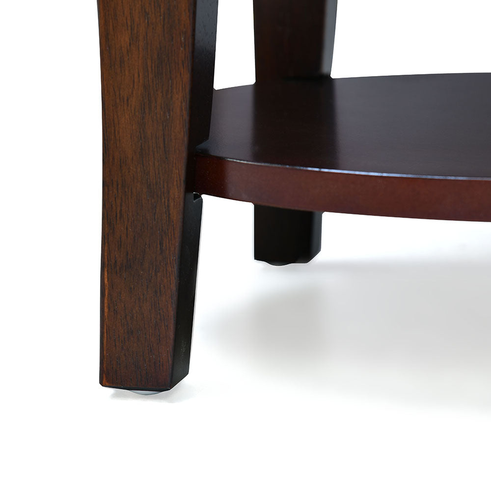 Nilkamal Laura End Table (Dark Walnut)