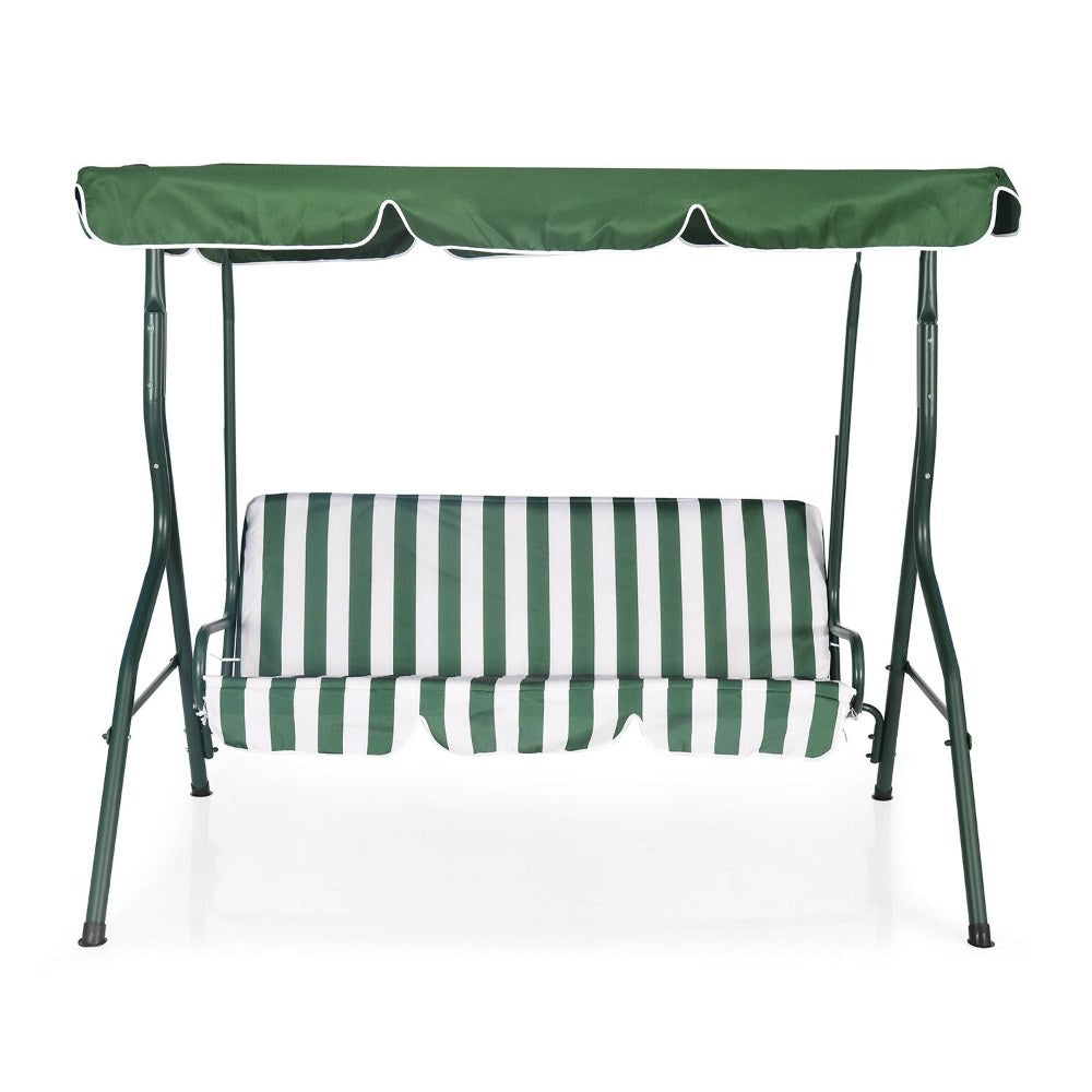 Nilkamal Leisure 3 Seater Garden Swing (Green)