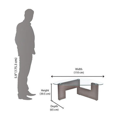 Nilkamal Lisburn Center Table (Wenge)