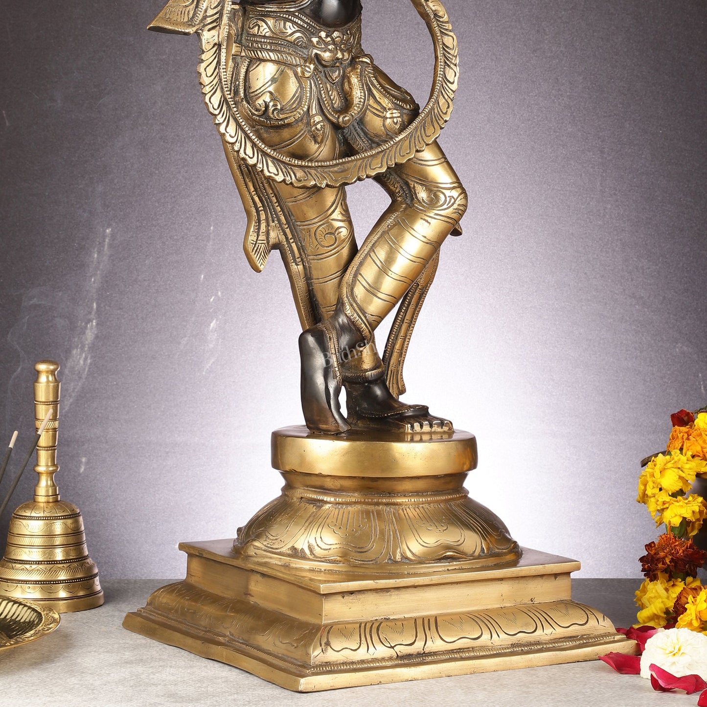 Brass Superfine Lord Krishna Statue - 28"