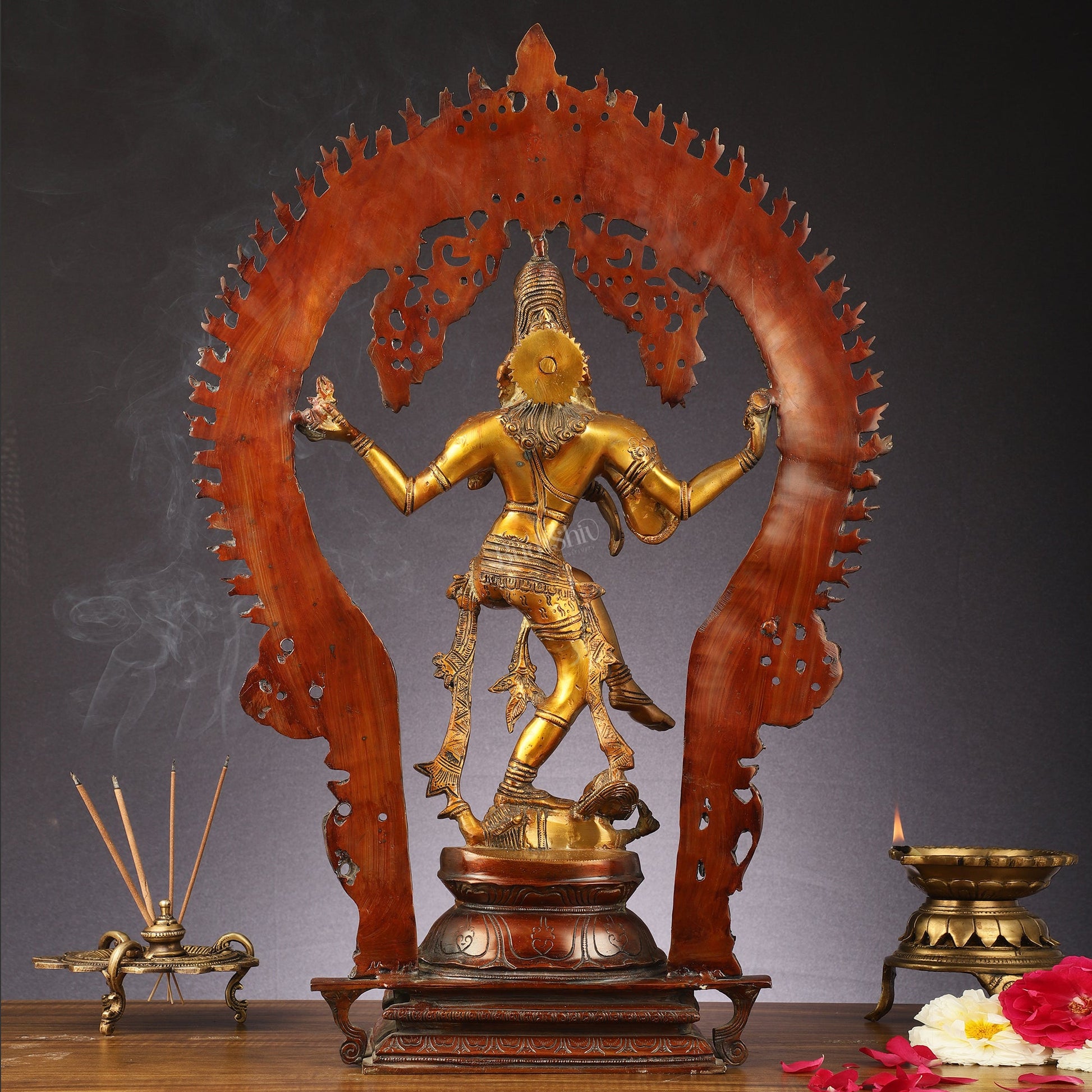 Unique Brass Nataraja Statue - 26"