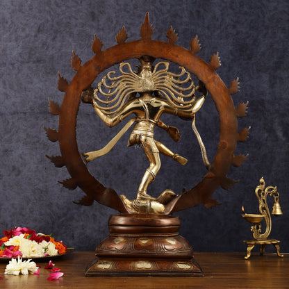 Brass Nataraja Sculpture 24 inch