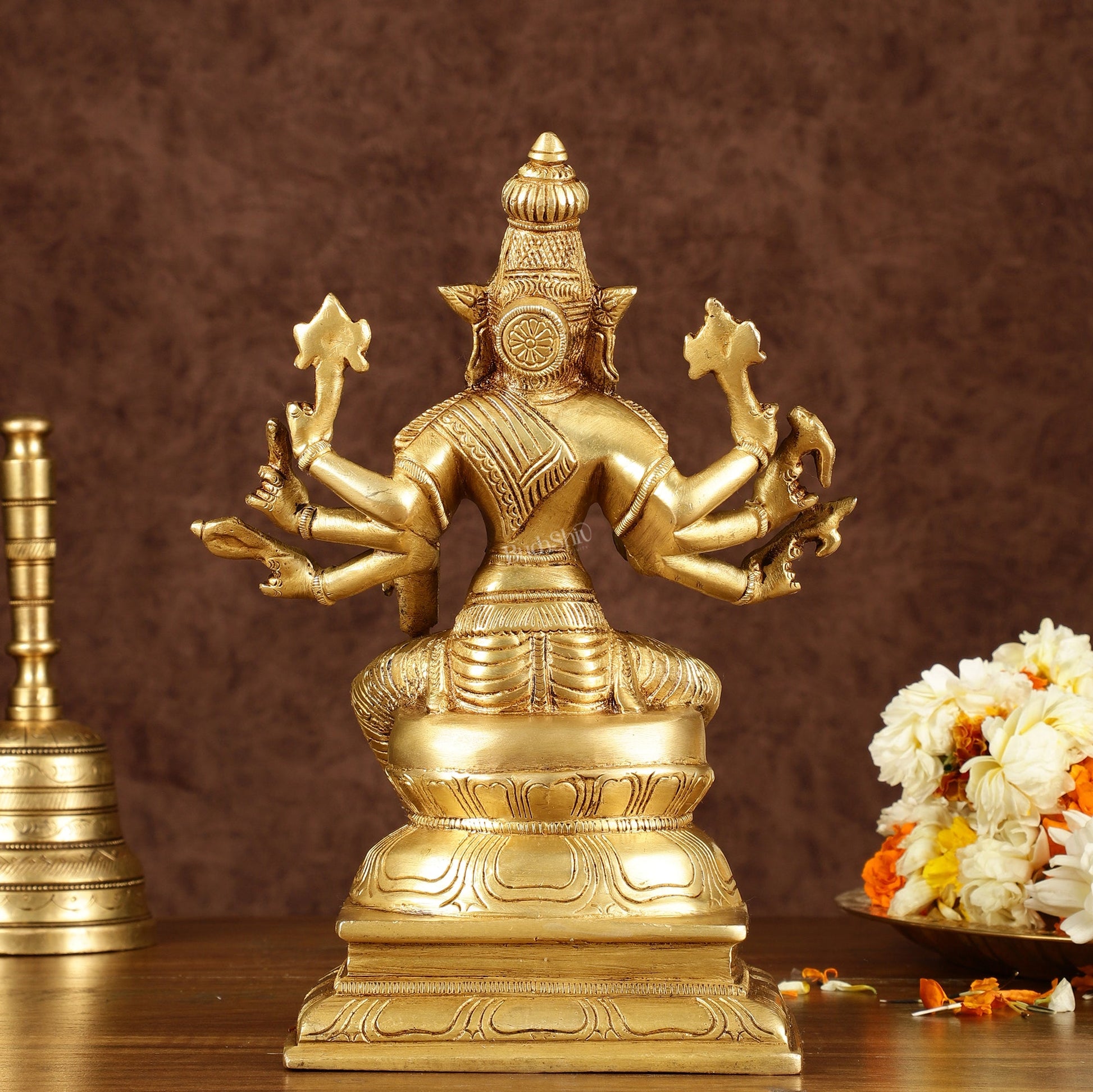 Brass Varahi Amman Idol | Height: 9.5 inch