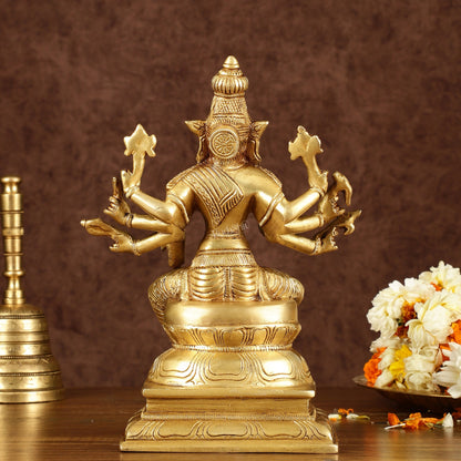 Brass Varahi Amman Idol | Height: 9.5 inch