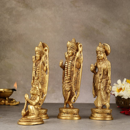 Brass Ram Darbar Idols - 6 Inch