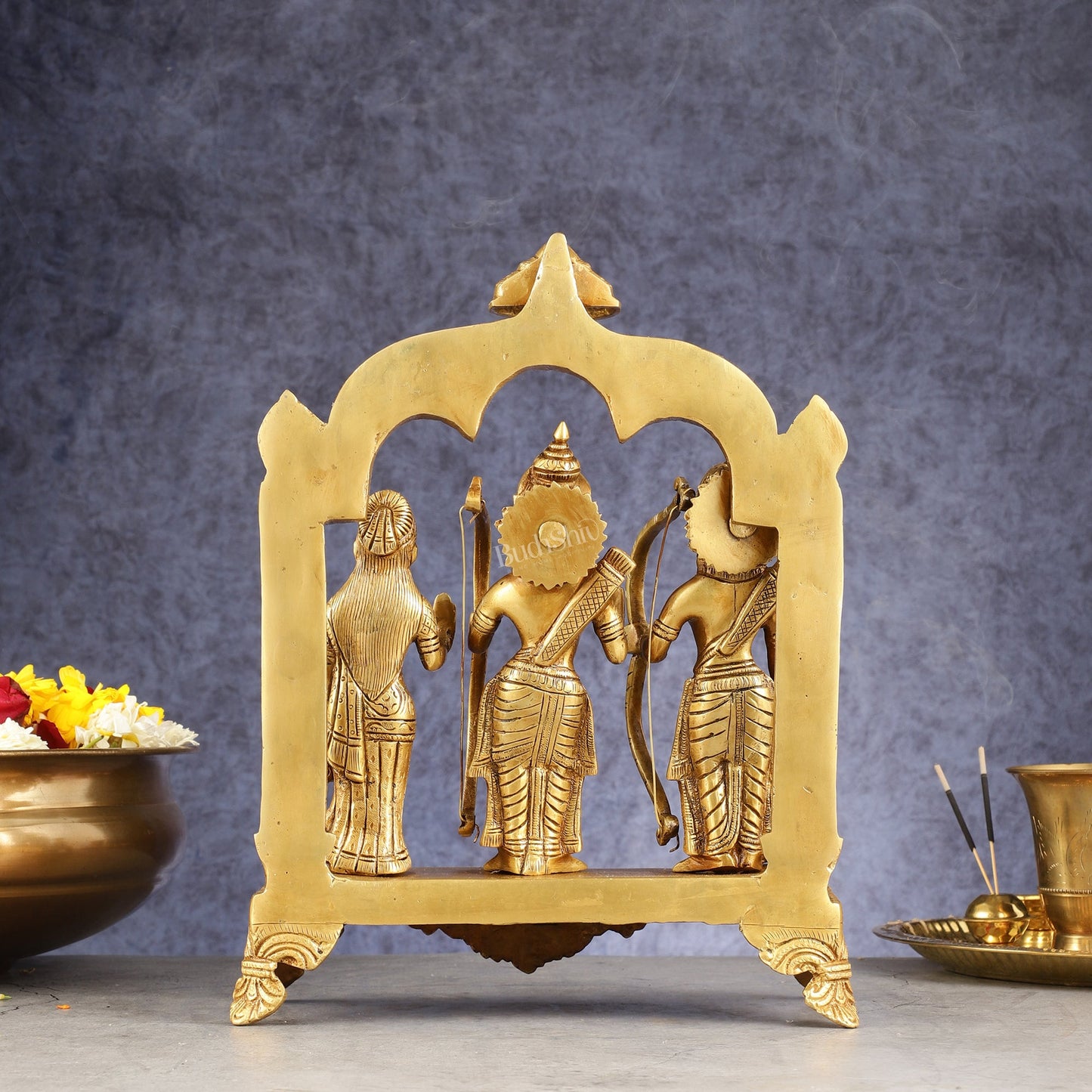 Divine Brass Ram Darbar 13 Inches