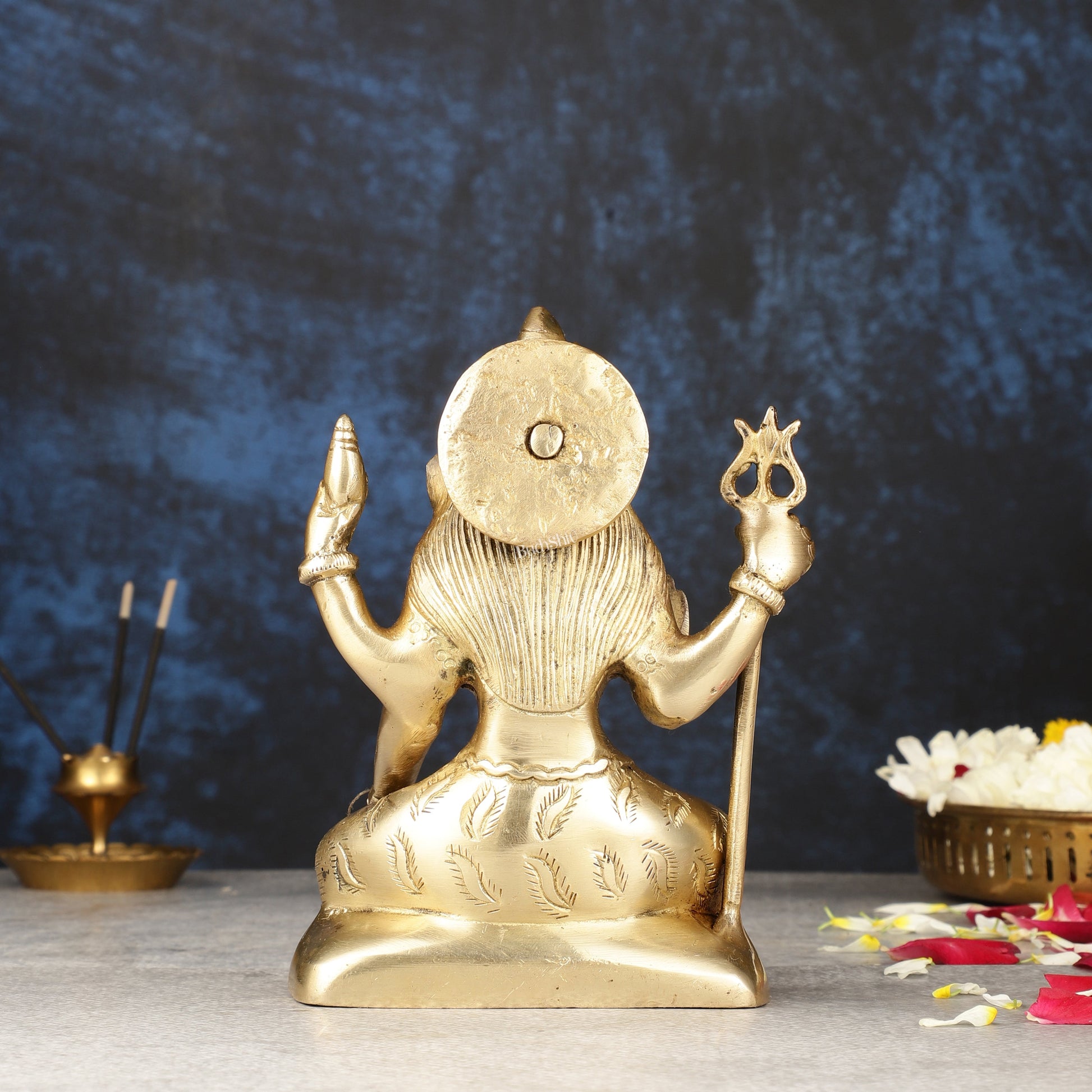 Brass Shiva Statue Murti 6.5 "