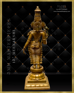 Meenakshi Panchaloha Bronze Icon - 15"-  Masterpieces Collection