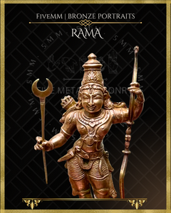 Rama Panchaloha Bronze Icon - 6"