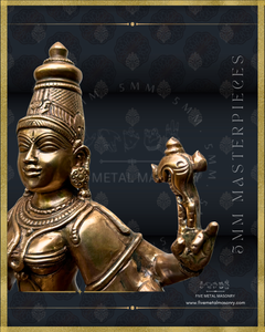 Mahisasuramardini Panchaloha Bronze Icon - 12"-  Masterpieces Collection