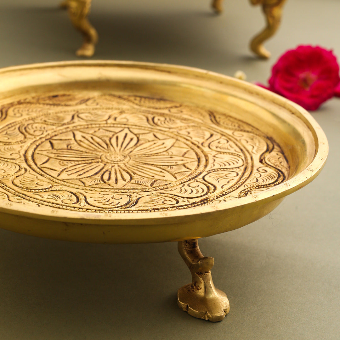 Brass Superfine Mukali Stand (2 Inch)