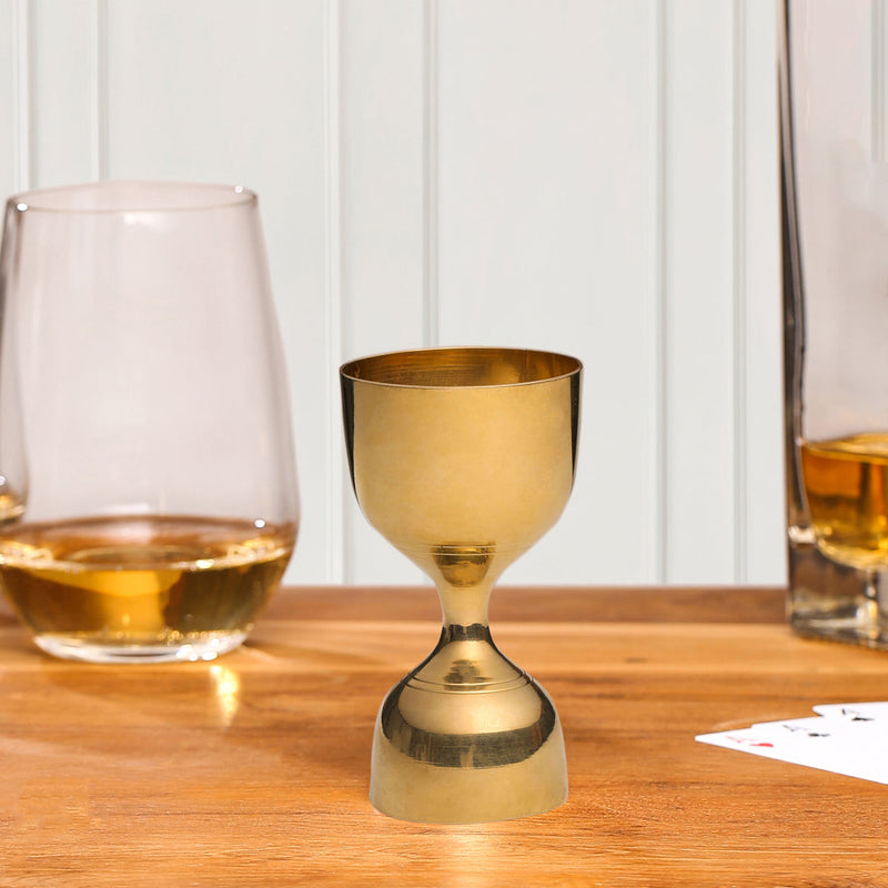 Brass Jigger (Alcohol Measuring Cup) 30/60Ml (4 Inch)
