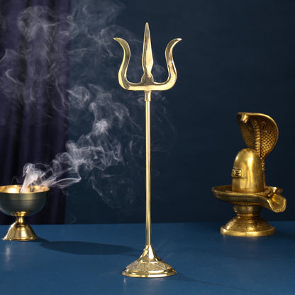 Brass Sacred Trishul