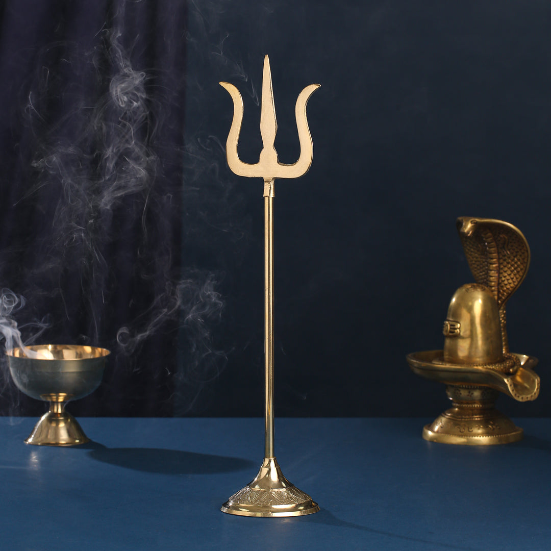 Brass Sacred Trishul
