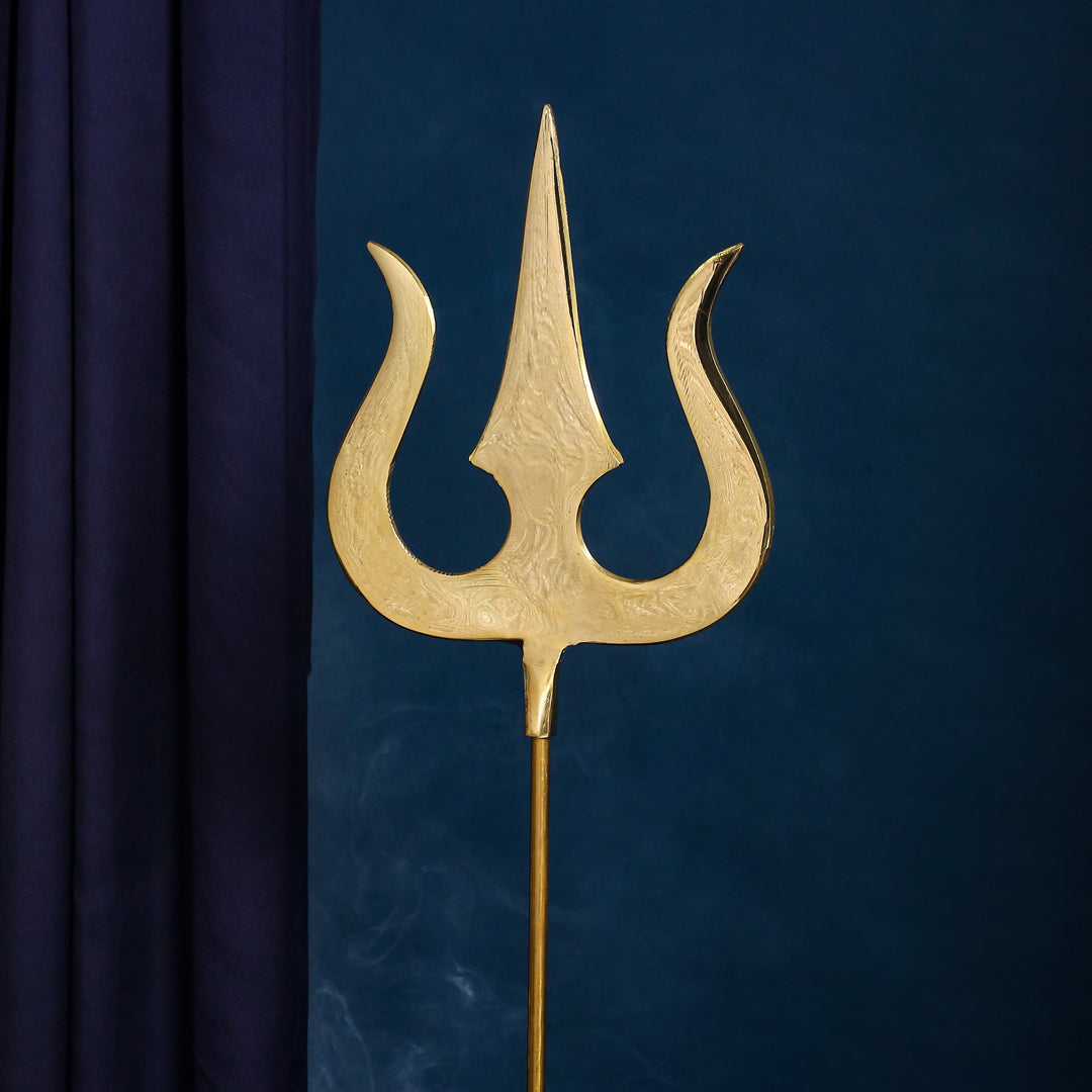Brass Divine Trishul