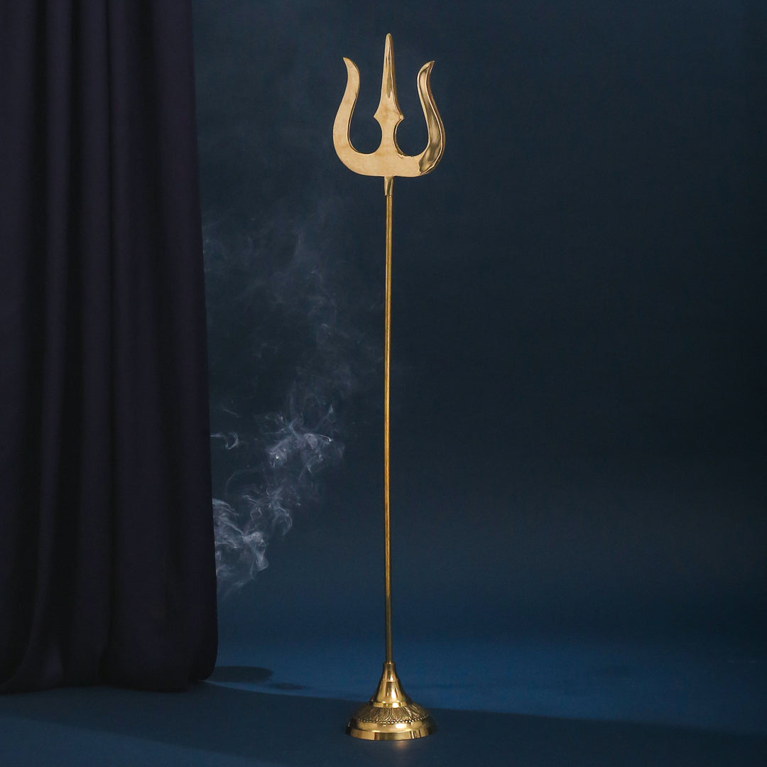 Brass Divine Trishul