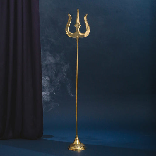 Brass Divine Trishul