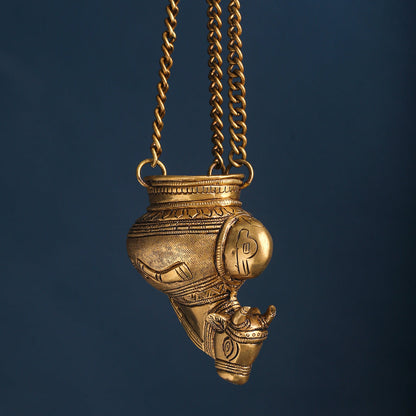 Brass Nandi Gangajali (19 Inch)