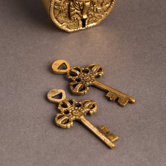 Brass Sai Baba Door Lock
