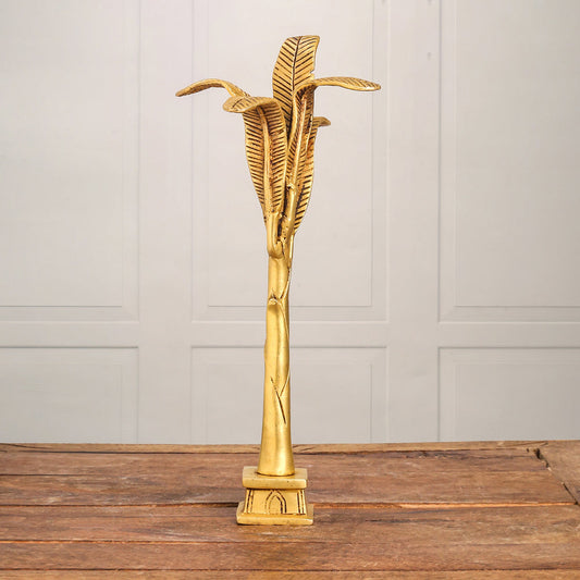 Brass Banana Tree (11 Inch)
