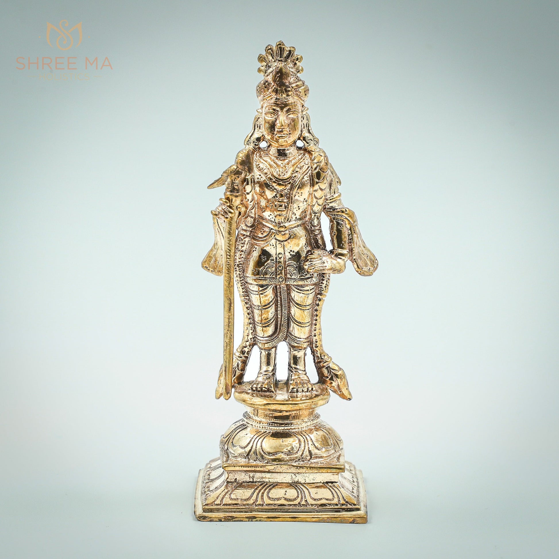 Murugan Kartikeya 6" inches panchalogam Bronze Idol