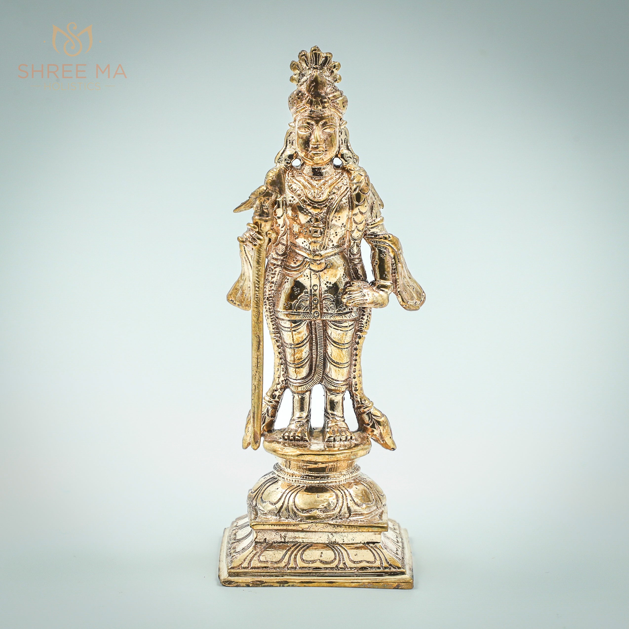 Murugan Kartikeya 6" inches panchalogam Bronze Idol