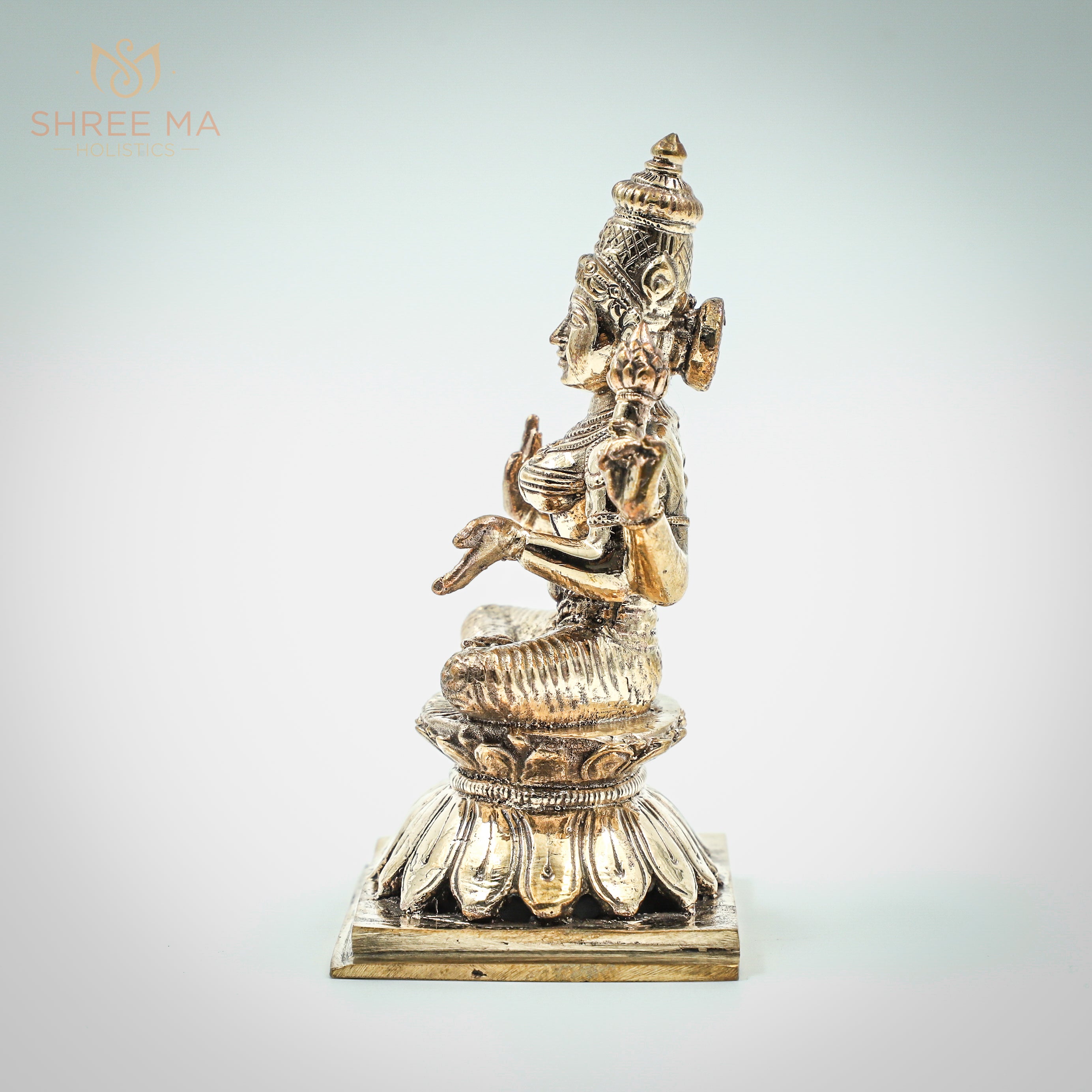 lakshmi 5" inch Panchalogam bronze idol