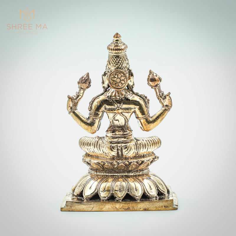 lakshmi 5" inch Panchalogam bronze idol