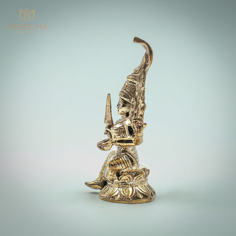 Mariyamman 4" inches Panchalogam Bronze Idol