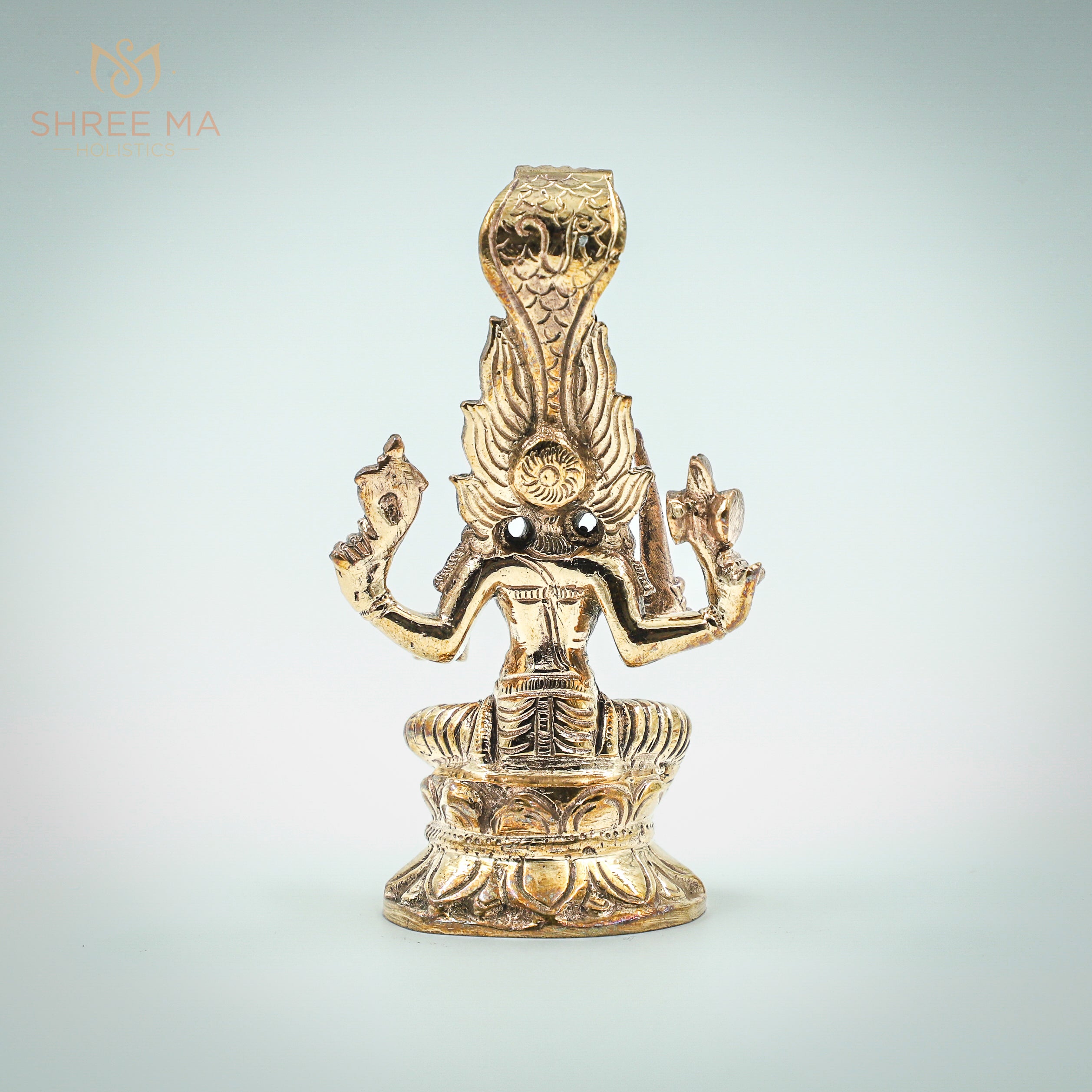 Mariyamman 4" inches Panchalogam Bronze Idol