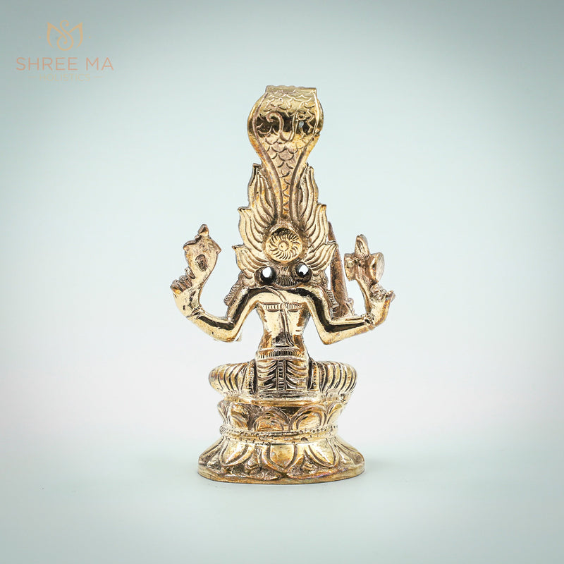 Mariyamman 4" inches Panchalogam Bronze Idol