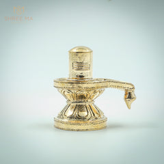Shivling 2.5-inch idol | Bronze Panchaloha Sculpture