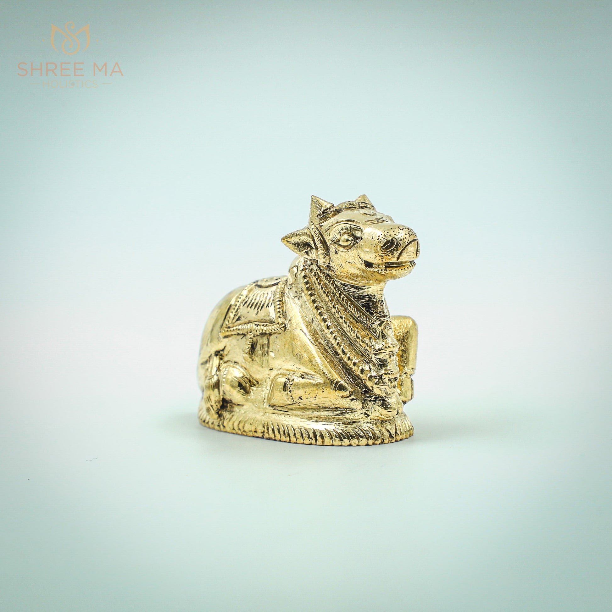 Nandhi 2.5-Inch Bronze Idol