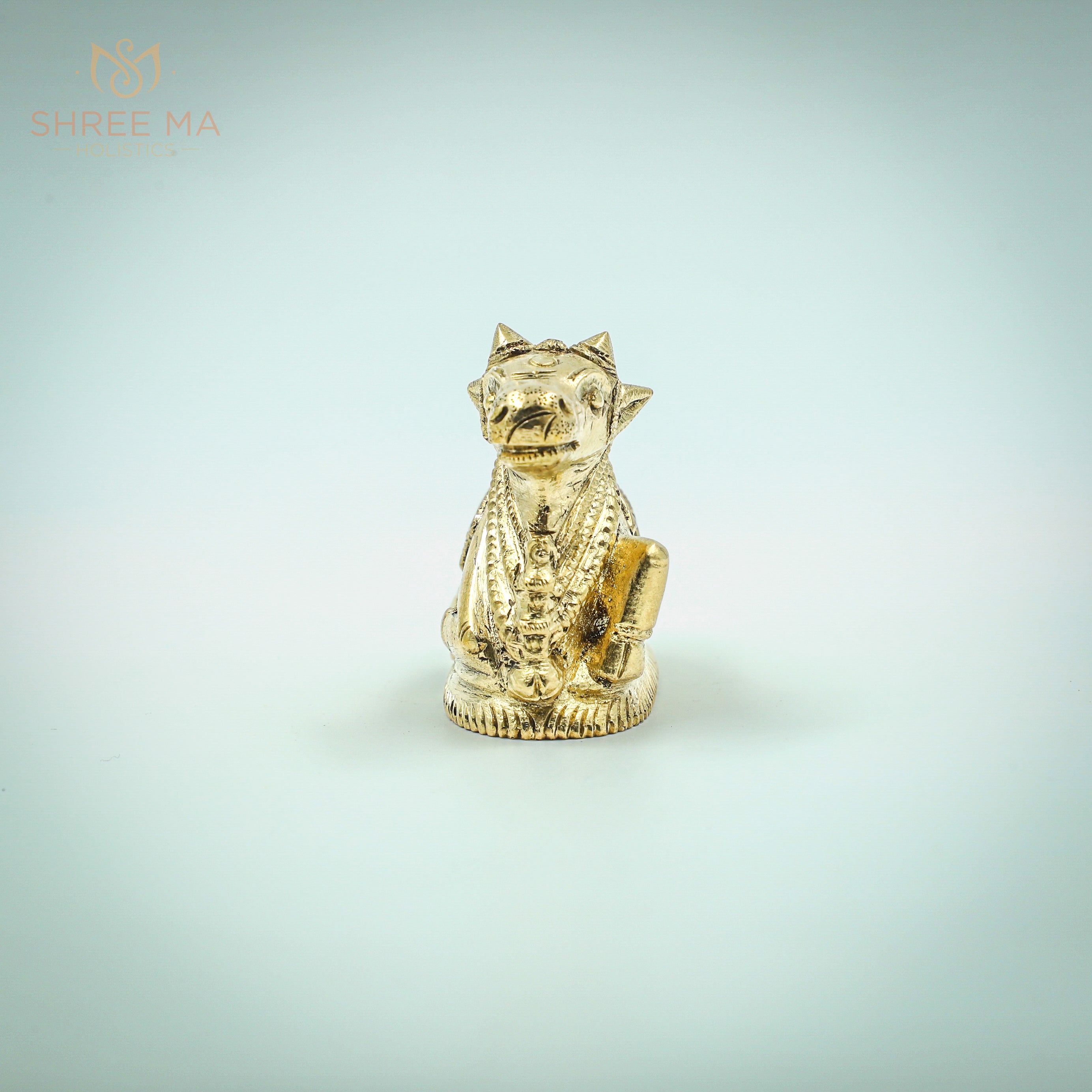 Nandhi 2.5-Inch Bronze Idol
