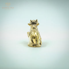 Nandhi 2.5-Inch Bronze Idol
