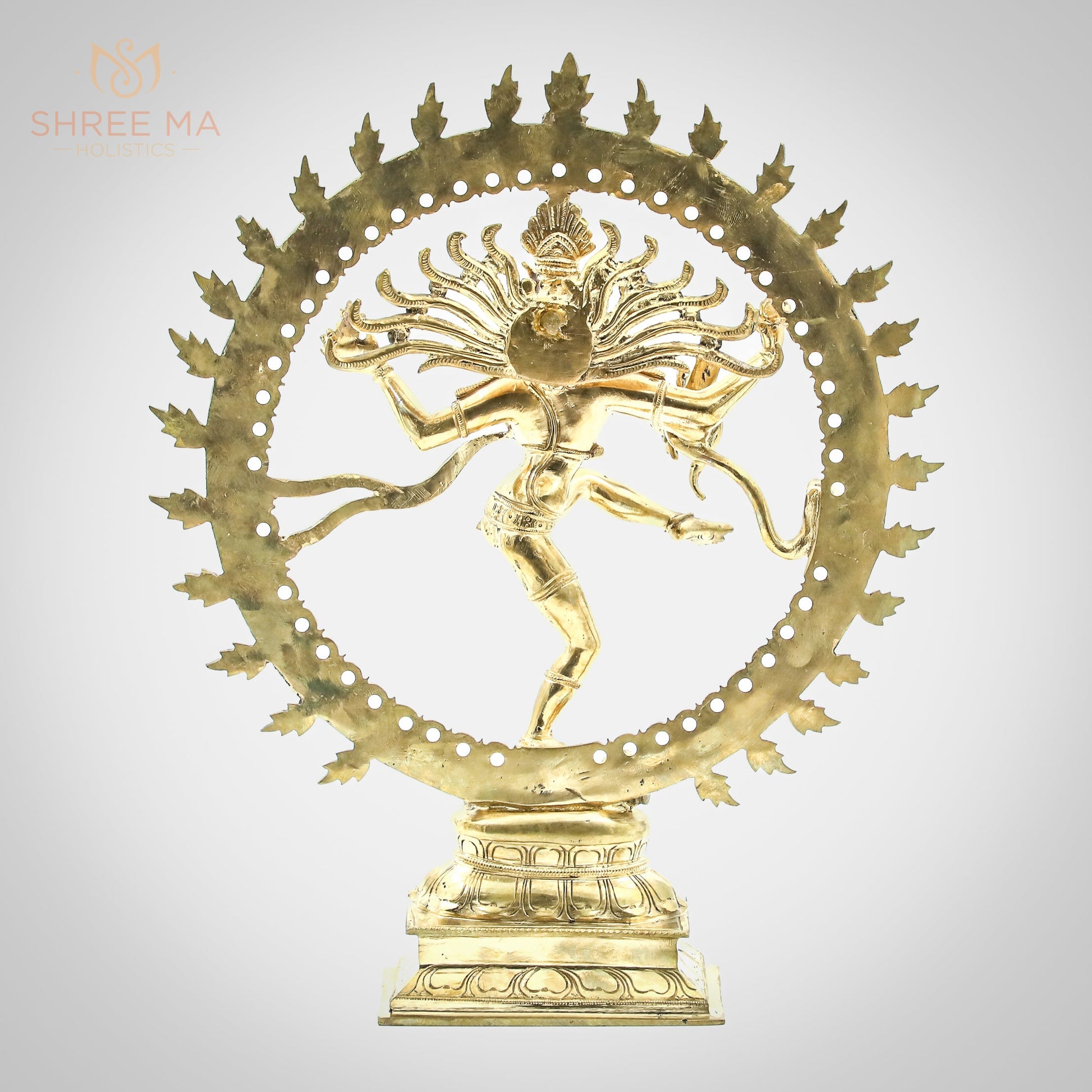 Natarajar 13" | Handmade | Madhuchista-Vidhana (Lost-Wax casting) | Panchaloha Bronze from Swamimalai