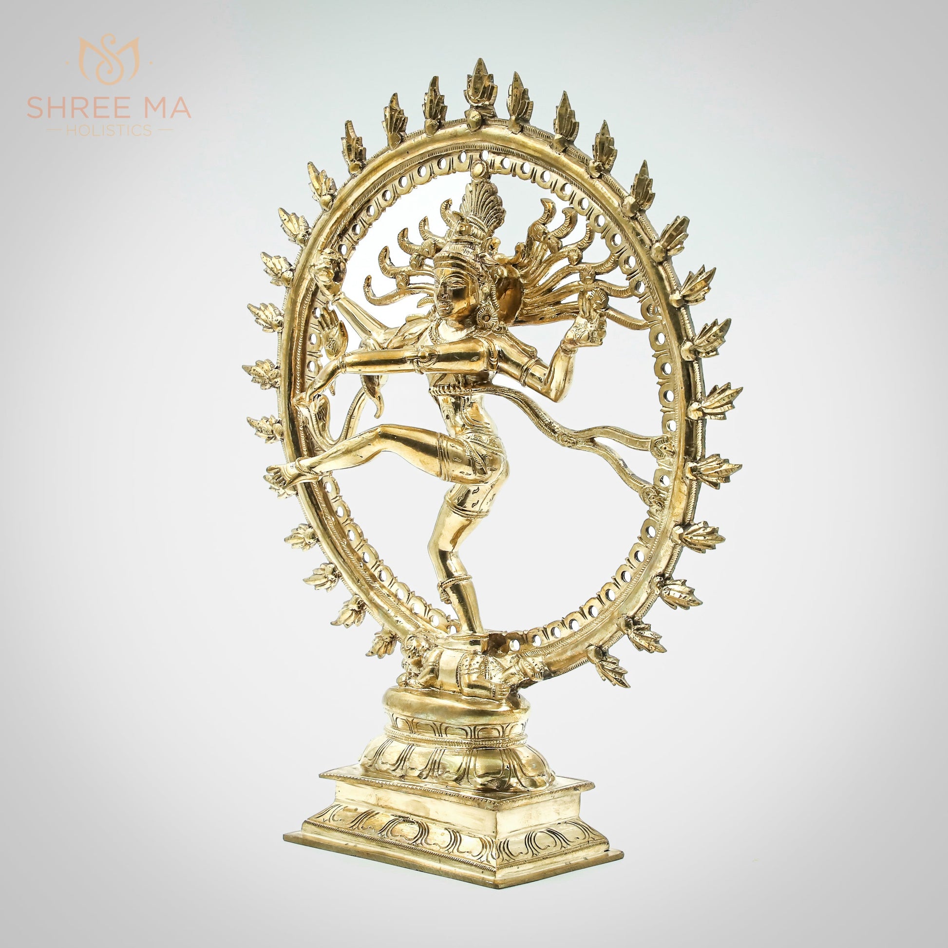 Natarajar 13" | Handmade | Madhuchista-Vidhana (Lost-Wax casting) | Panchaloha Bronze from Swamimalai